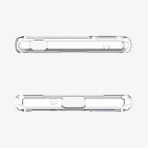 ACS03130 - Sony Xperia 10 III Case Ultra Hybrid in crystal clear showing the back
